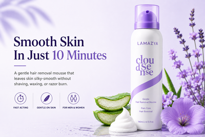 Lamazya® Hair Removal Mousse — Smooth Skin In Just 10 Minutes
