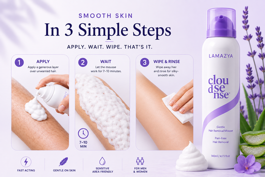 Lamazya® Hair Removal Mousse — Smooth Skin In Just 10 Minutes