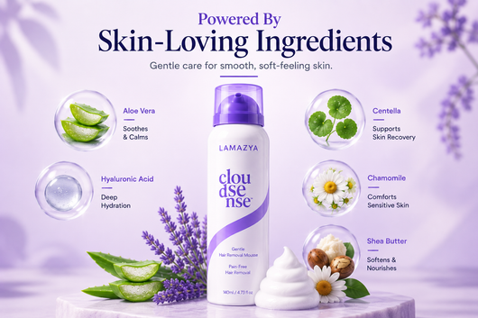 Lamazya® Hair Removal Mousse — Smooth Skin In Just 10 Minutes