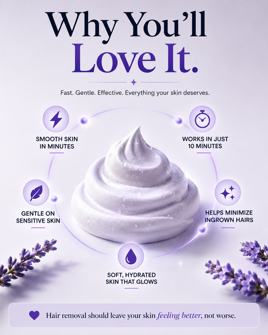 Lamazya® Hair Removal Mousse — Smooth Skin In Just 10 Minutes