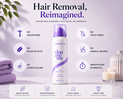 Lamazya® Hair Removal Mousse — Smooth Skin In Just 10 Minutes