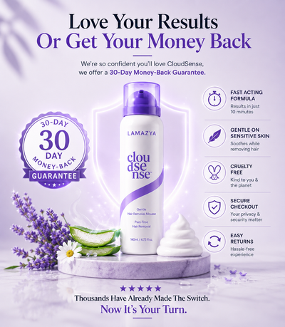 Lamazya® Hair Removal Mousse — Smooth Skin In Just 10 Minutes